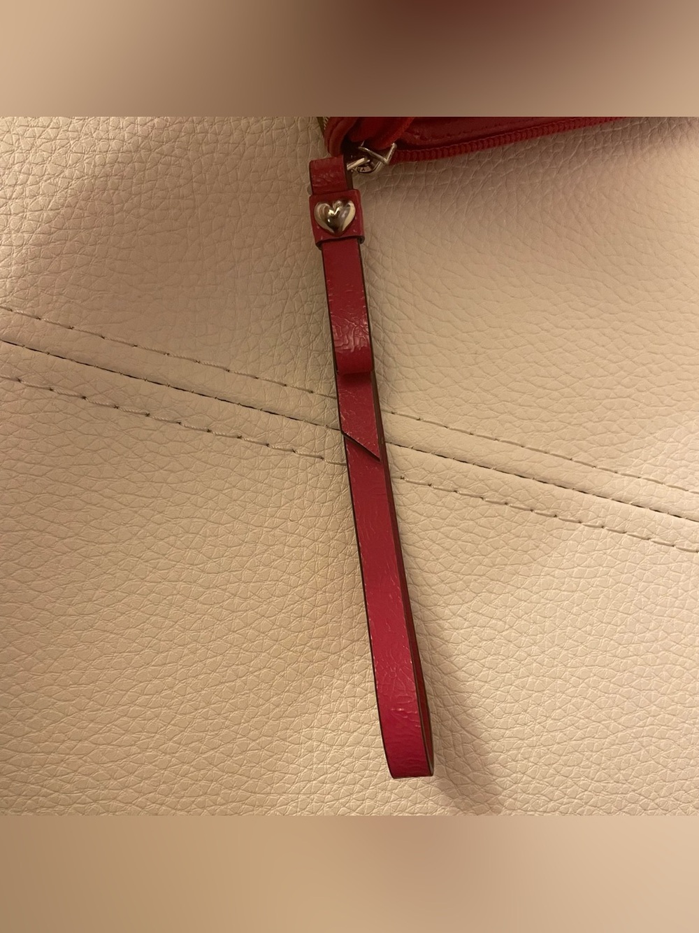 Coach Pink Tan Zip-Around Wallet - Picture 7 of 8